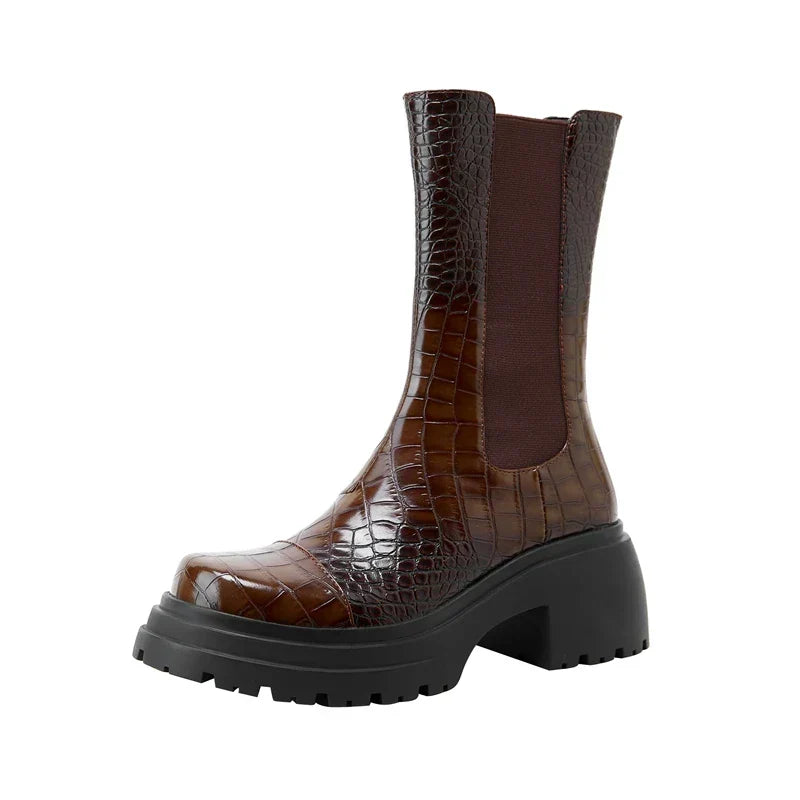 Boots For Women | Pull-On Ankle Boot With Lug Sole