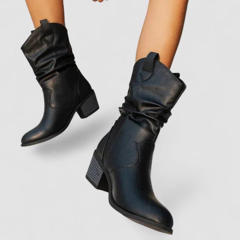 Holley™ | Leather Orthopedic Boots
