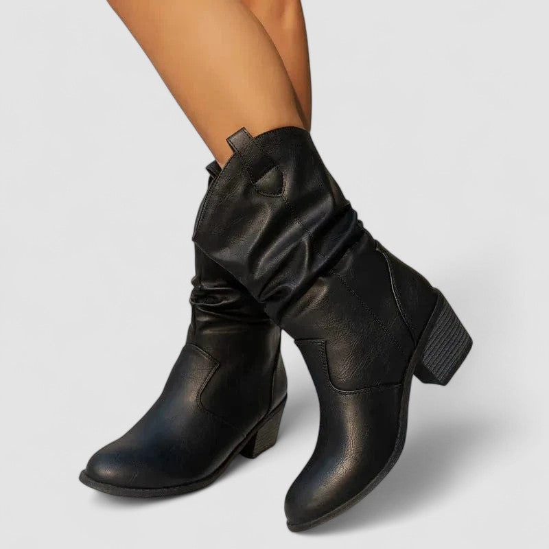 Holley™ | Leather Orthopedic Boots