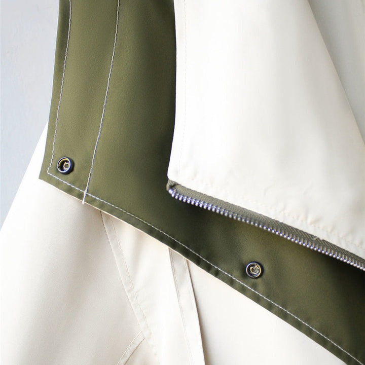 Fiore™ | Classic Autumn Layered Windbreaker Jacket