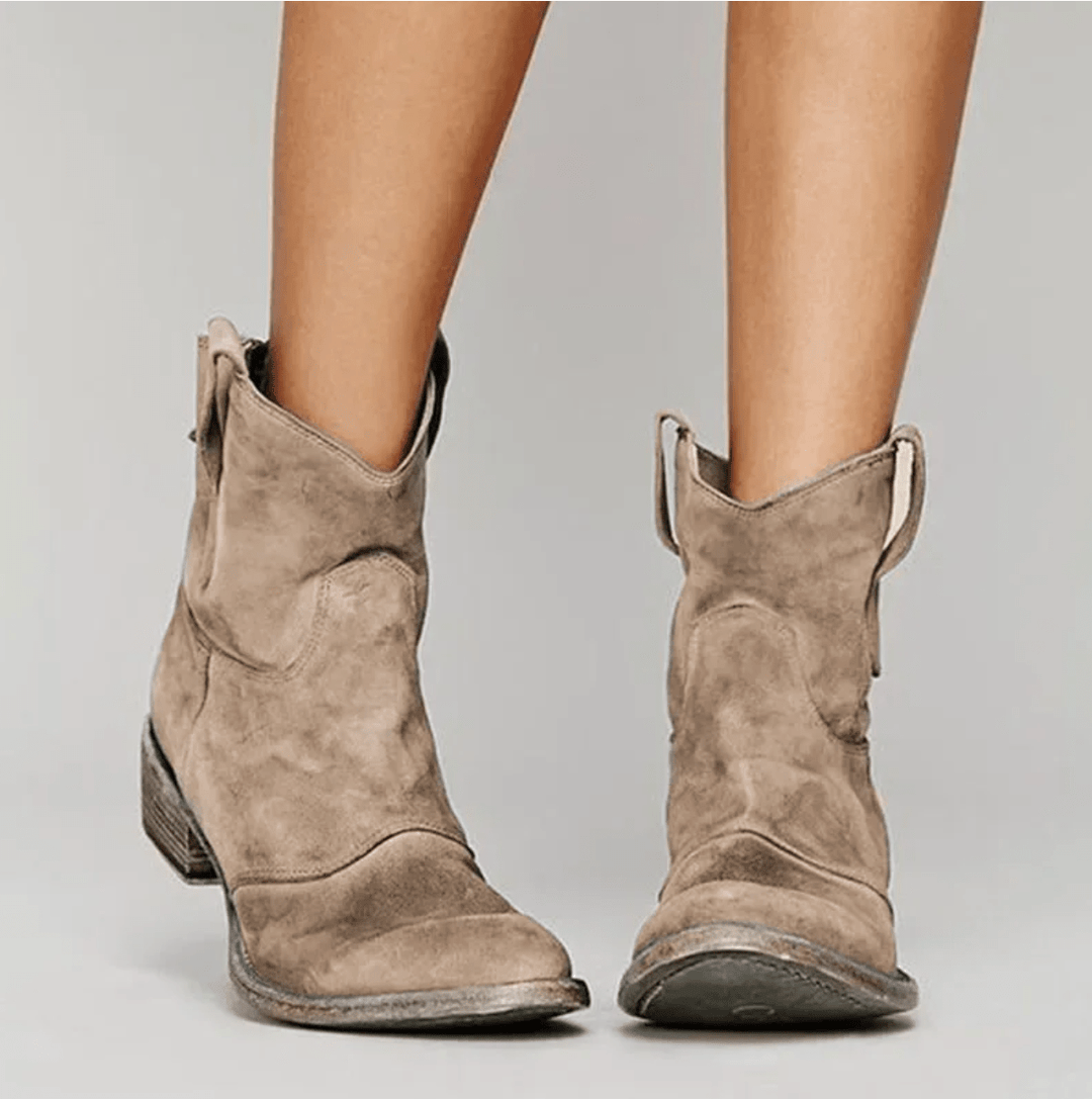 Charlotte - Suede Orthopedic Ankle Boots