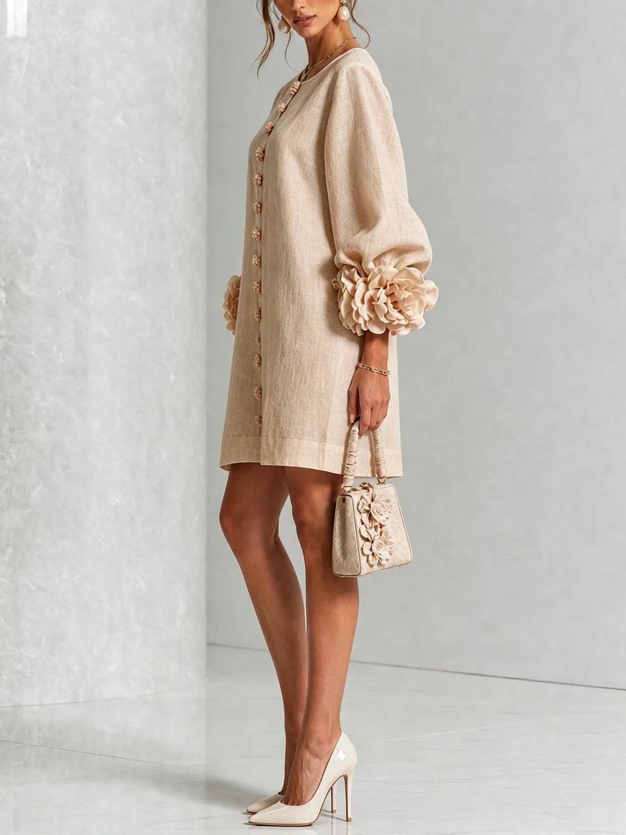 Ainsley | Button-Down Mini Dress