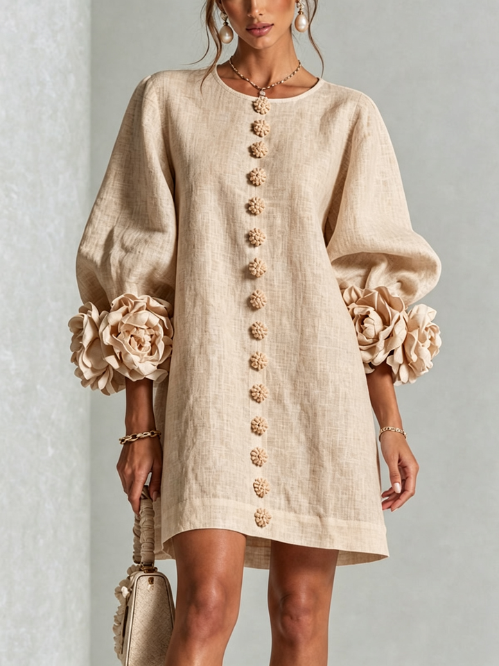 Rosalie - Button-Down Mini Dress