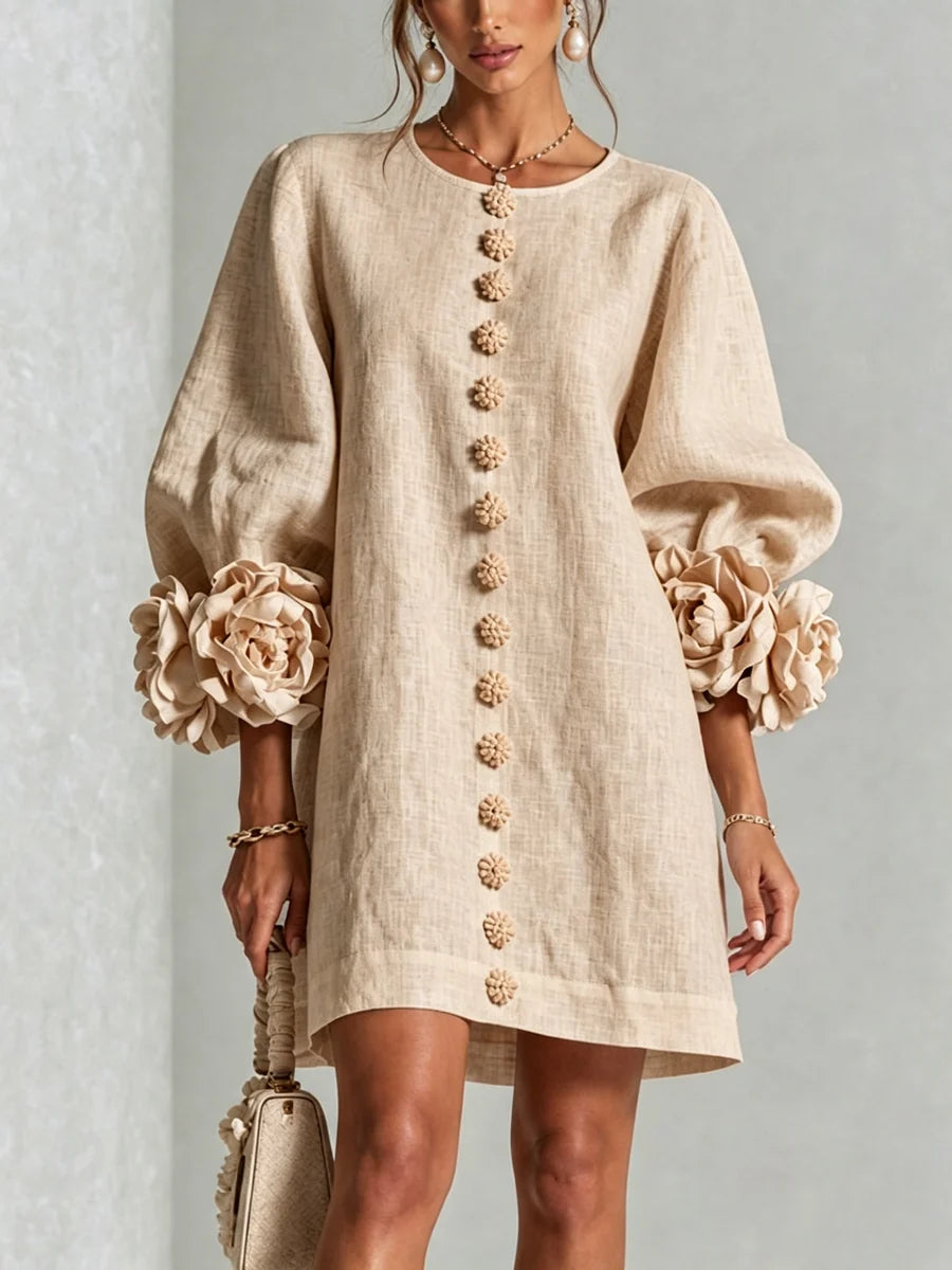 Ainsley | Button-Down Mini Dress