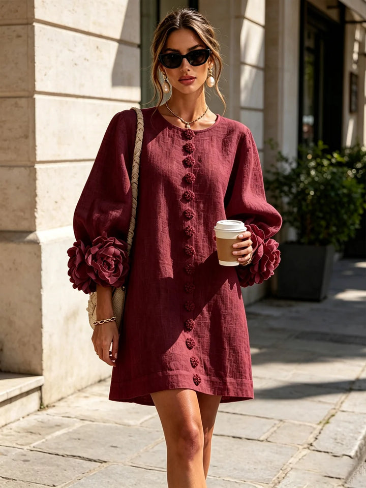 Zoey | Button-Down Mini Dress