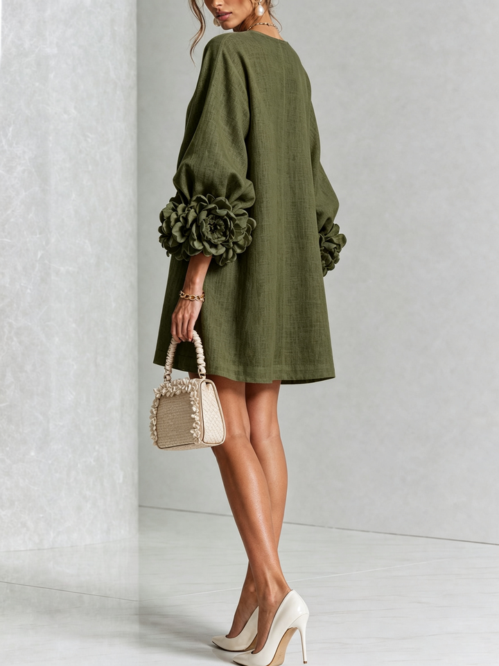 Rosalie - Button-Down Mini Dress