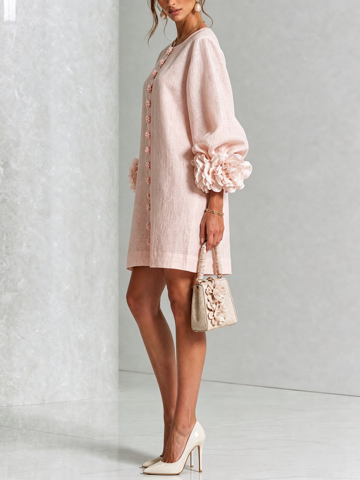 Rosalie - Button-Down Mini Dress