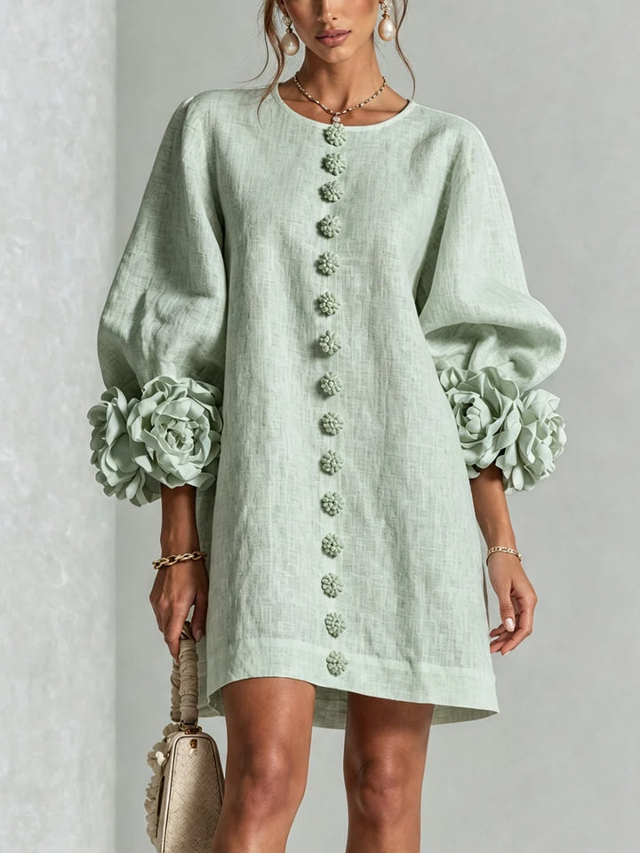 Lydia | Button-Down Mini Dress