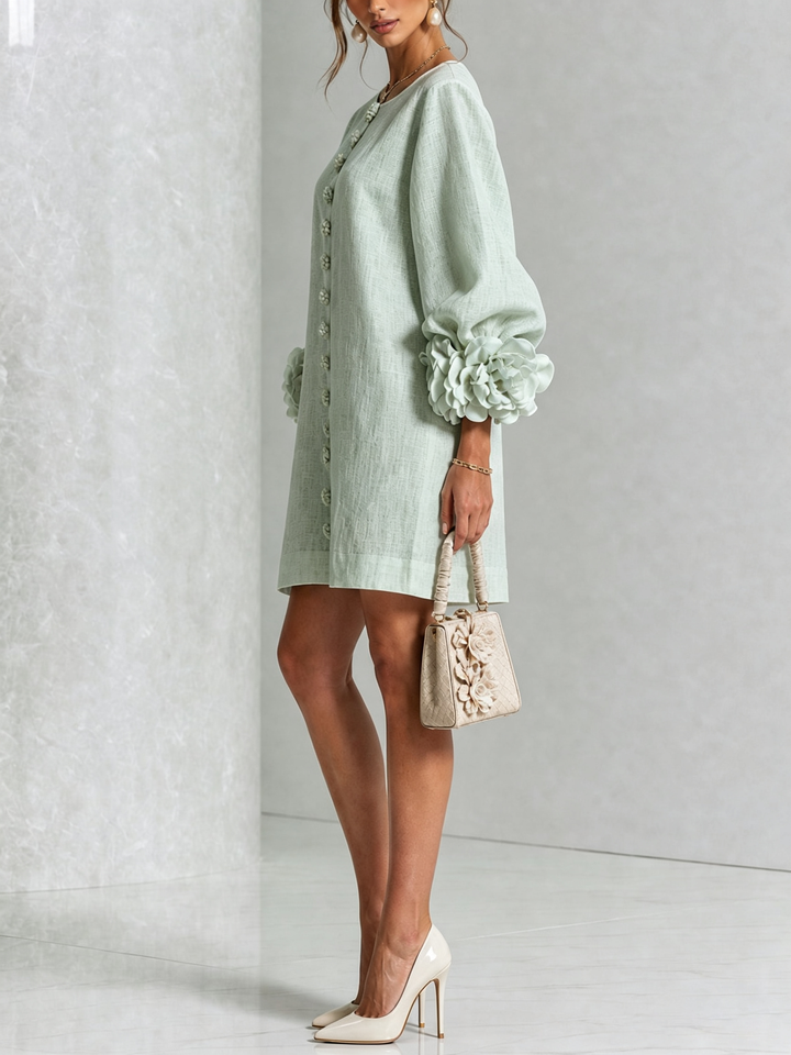 Rosalie - Button-Down Mini Dress