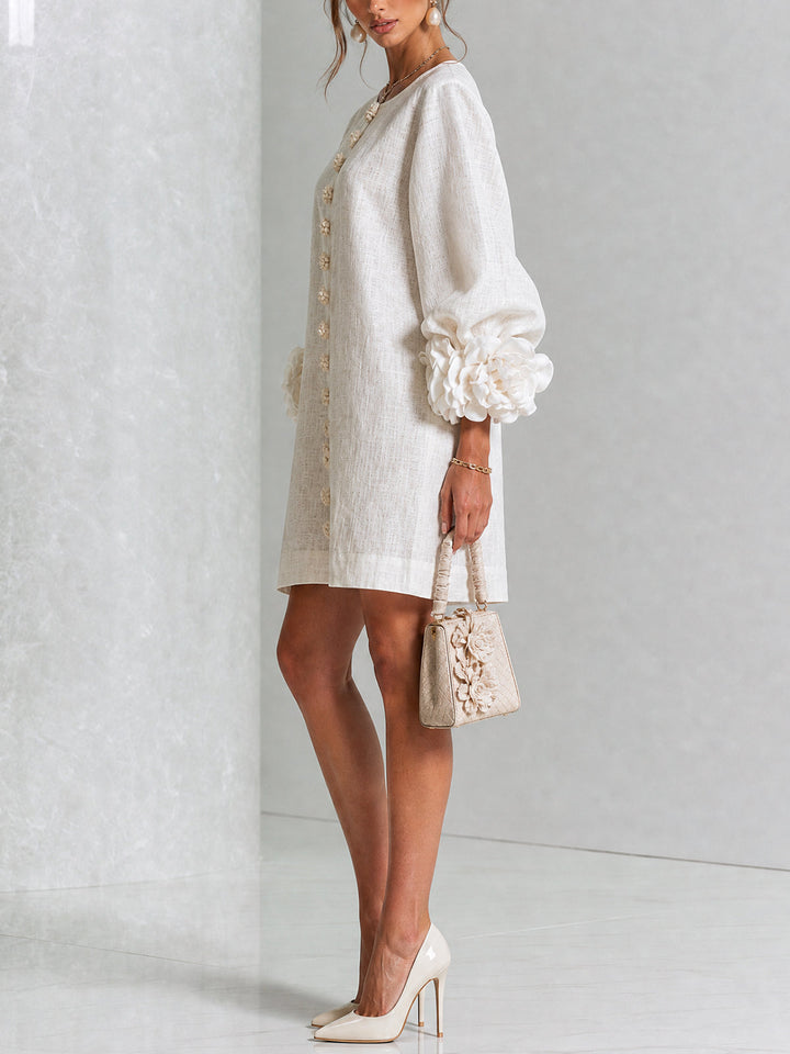 Avery | Button-Down Mini Dress