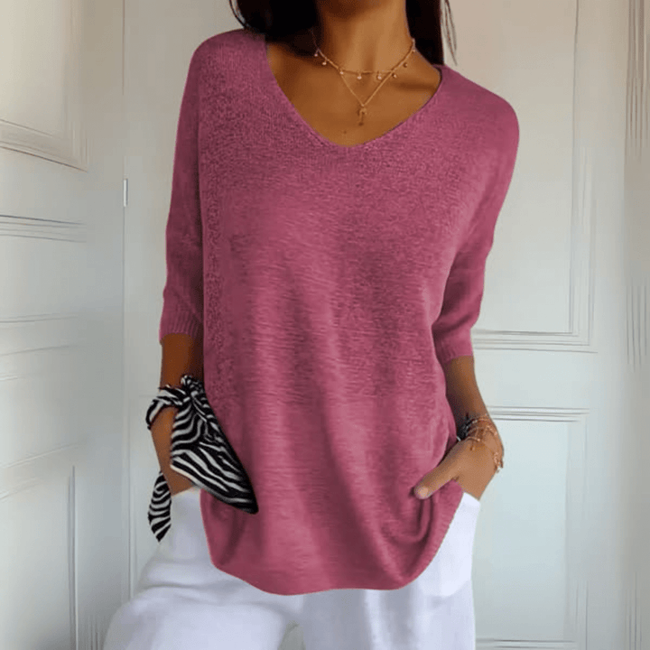Sherri™ | Relaxed High-Neck Sweatshirt