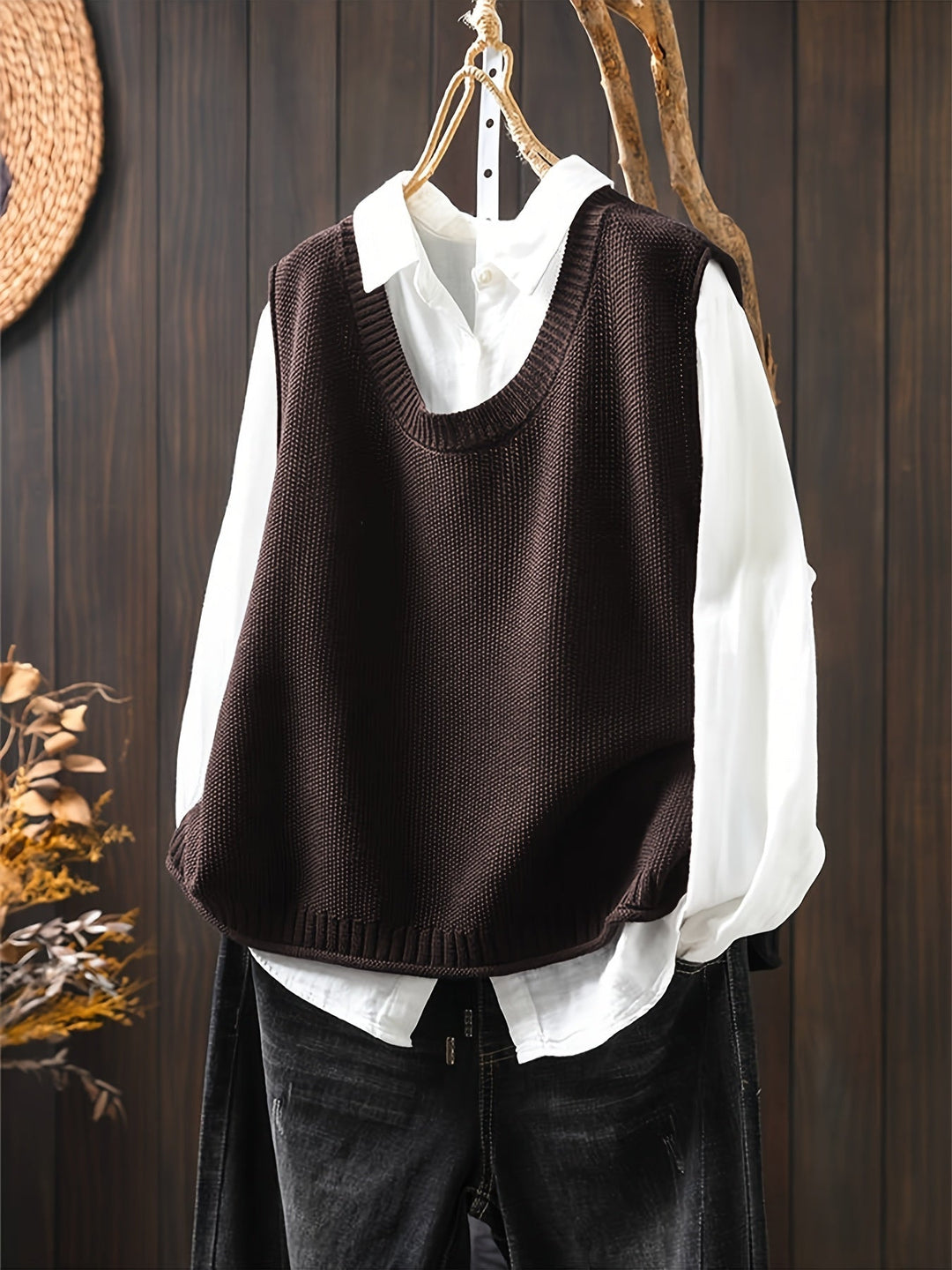 Maisie™ | Casual Scoop-Neck Cardigan