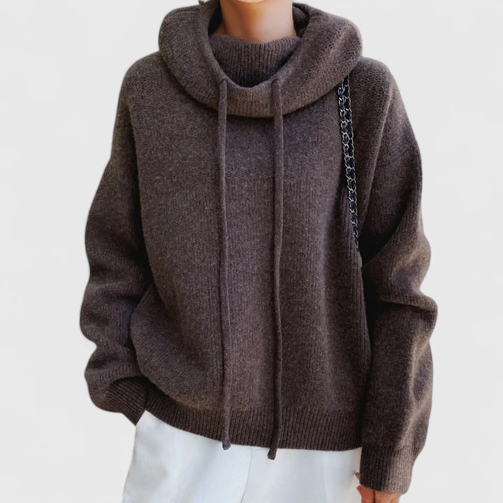 Marie™ | Cozy Knit Hoodie
