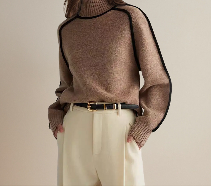 Alea | Oversized Chunky Turtleneck Sweater
