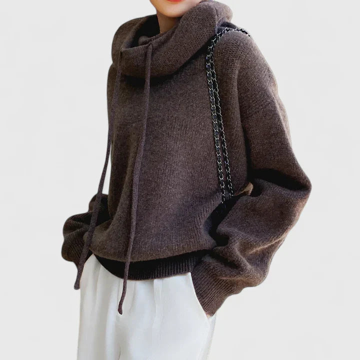 Marie™ | Cozy Knit Hoodie