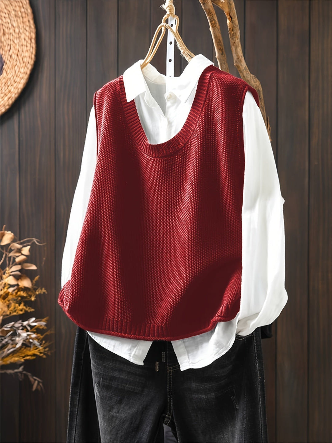 Maisie™ | Casual Scoop-Neck Cardigan