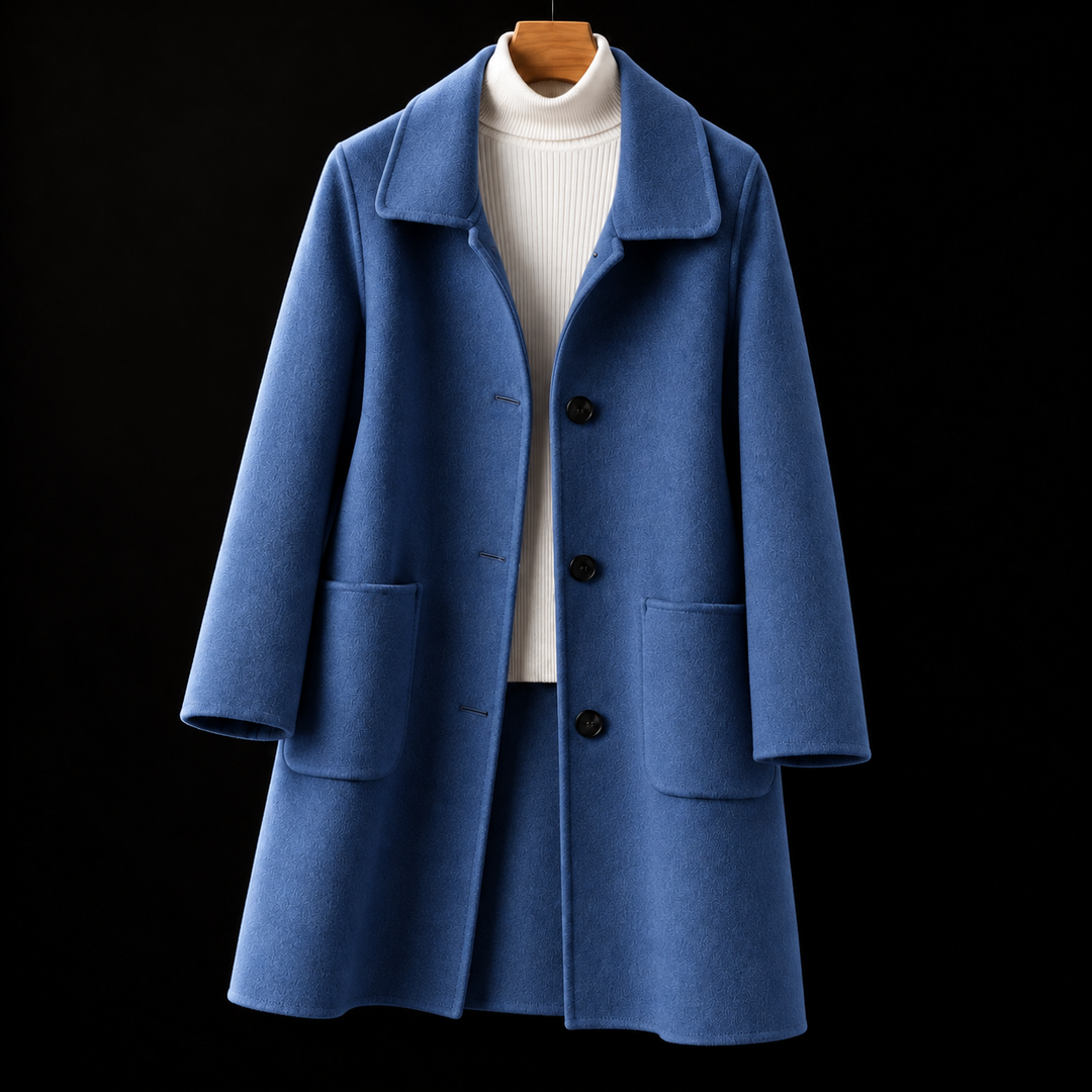 Candace™ | Classic Single Breasted Longline Winter Coat
