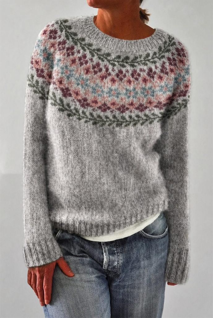 Lennox™ | Heritage Countryside Pattern Knit Sweater