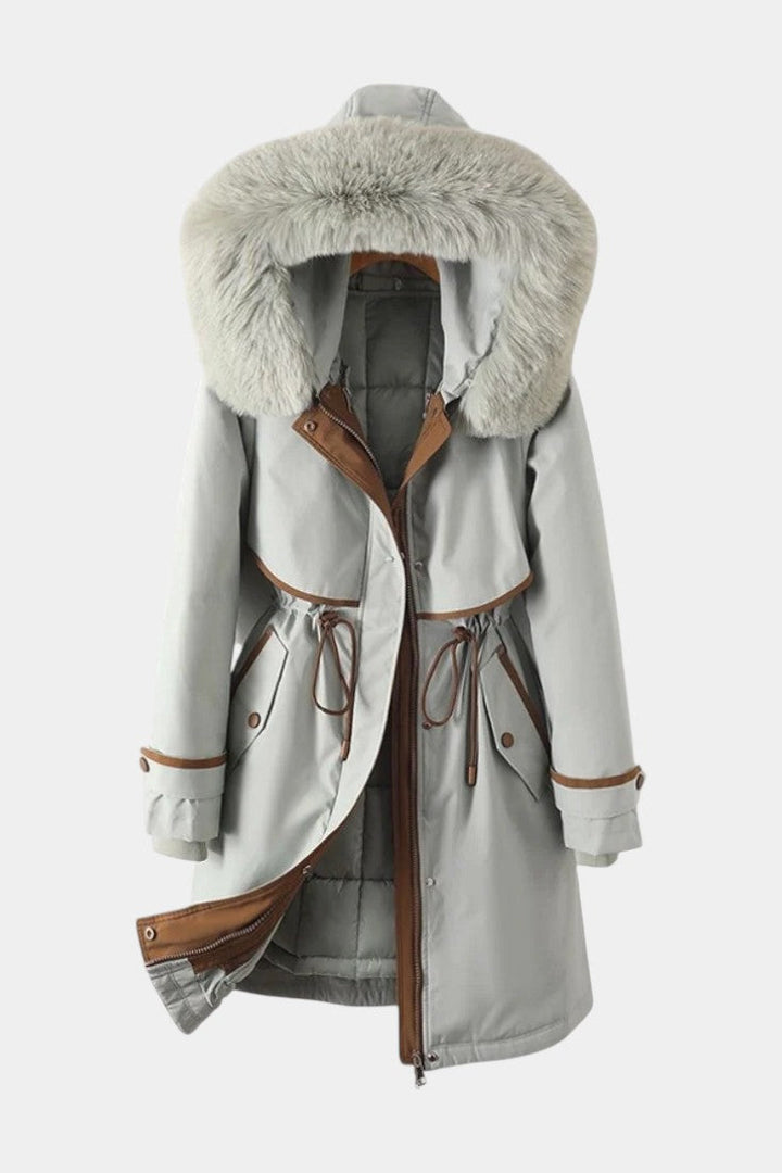 Deyanira Long Waterproof Faux Fur-Lined Parka