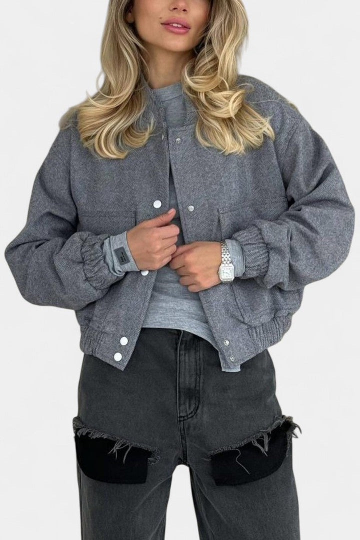 Lulu Modern Cut Casual Minimalist Jacket