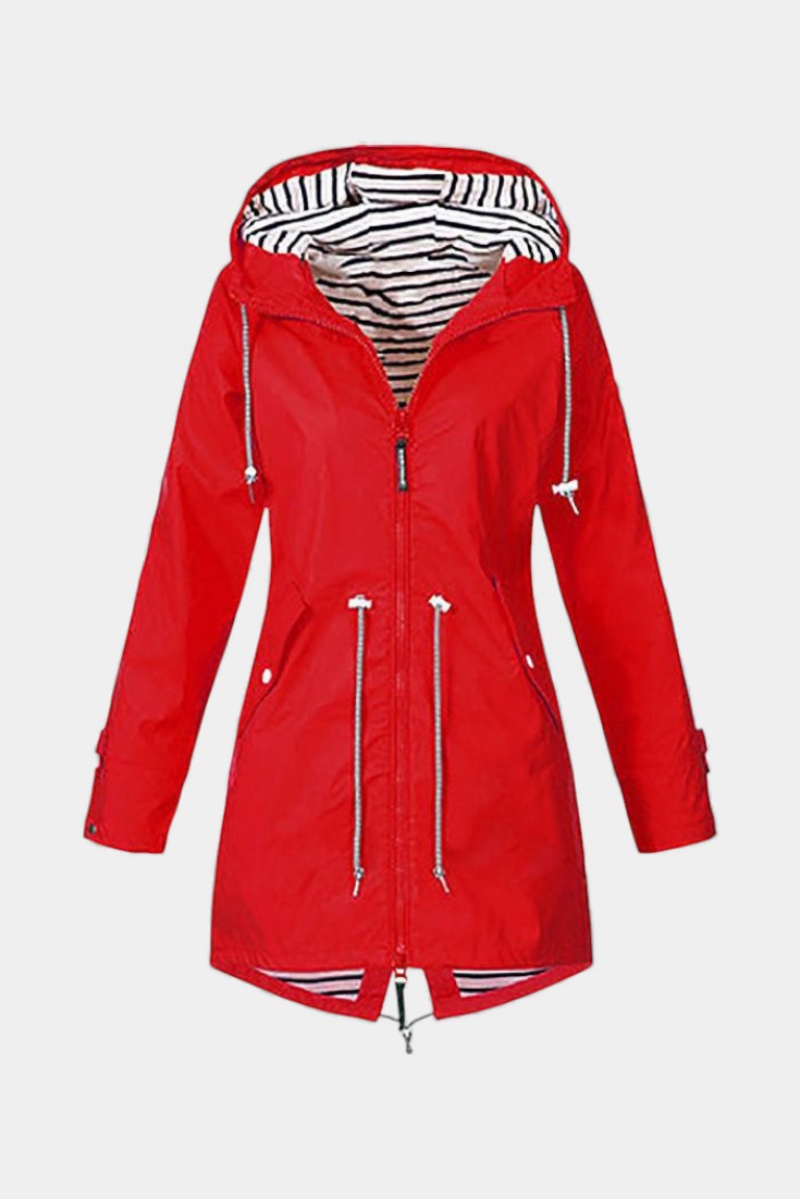 Aria Waterproof Jacket with Adjustable Hood