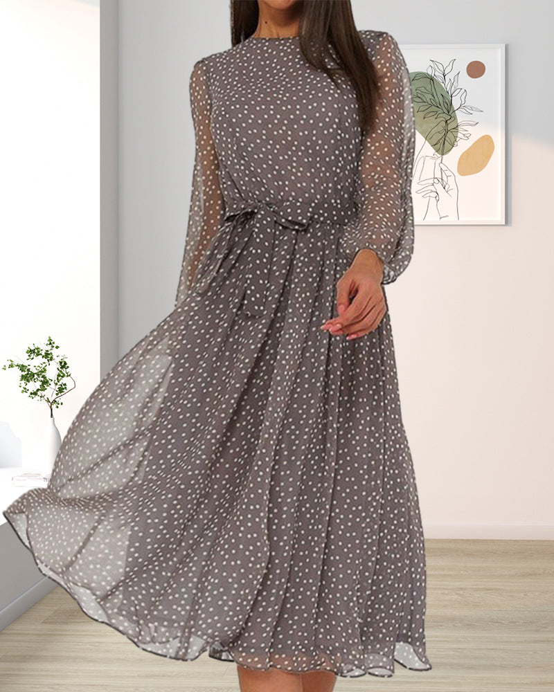 Lauren™ | Women’s Loose Polka Dot Dress