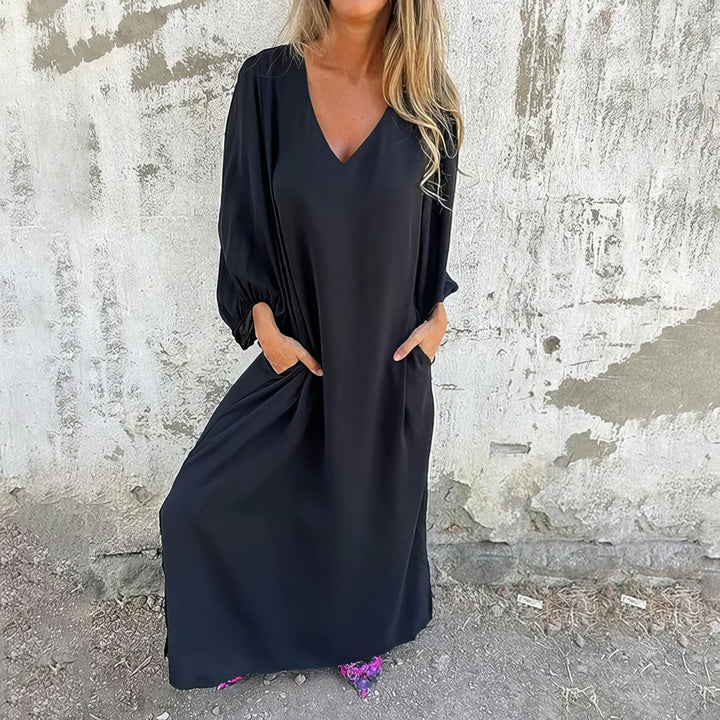 Vesper™ | Long Boho Dress with Pockets