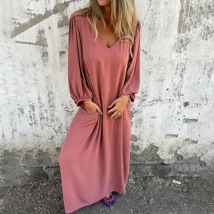 Vesper™ | Long Boho Dress with Pockets