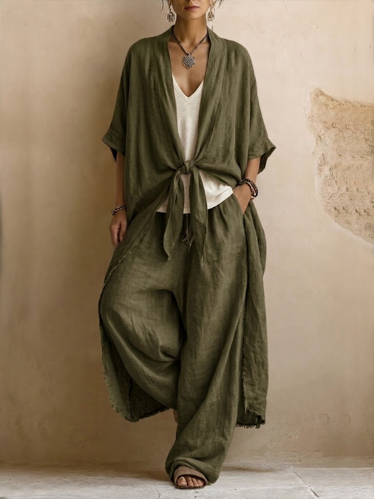 Megan™ | Bohemian Cotton Set