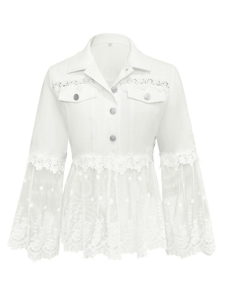Sunnelace™ | Lace-Panel Jacket