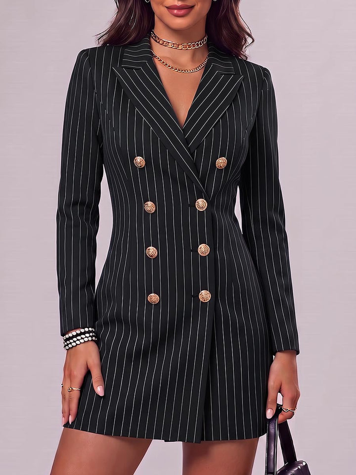 Amelia™ | Women's Striped Suit Dress