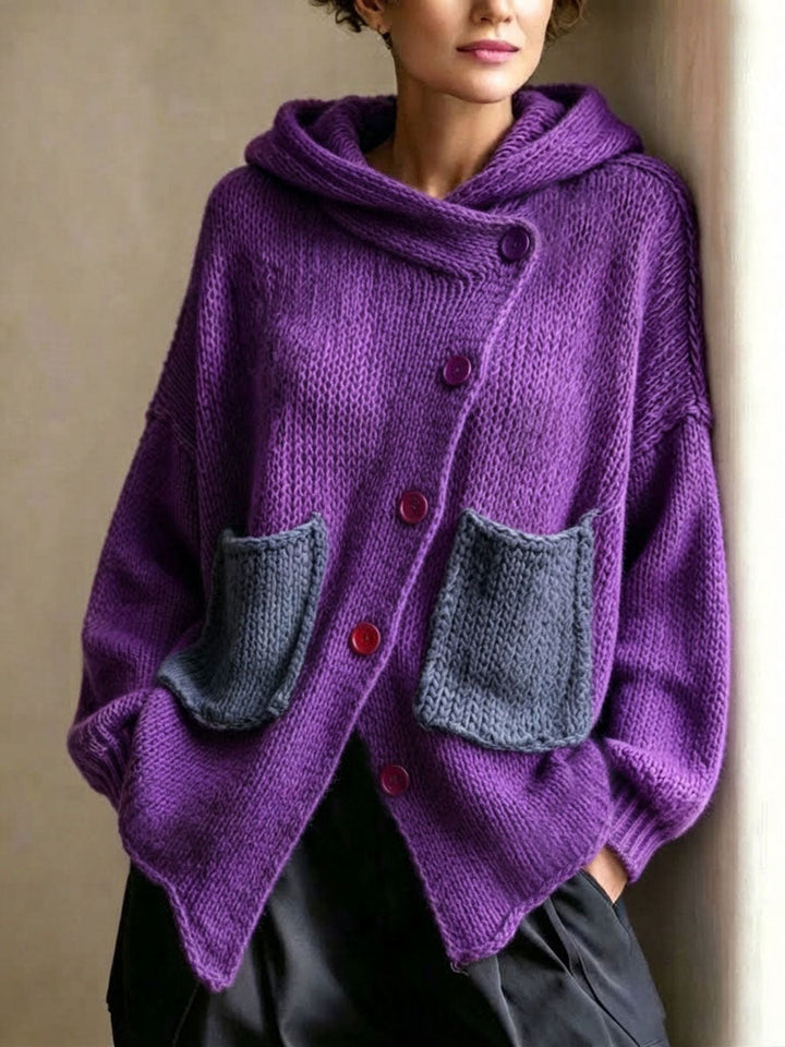 Bellara™ | Oversized Pocket Detail Cardigan
