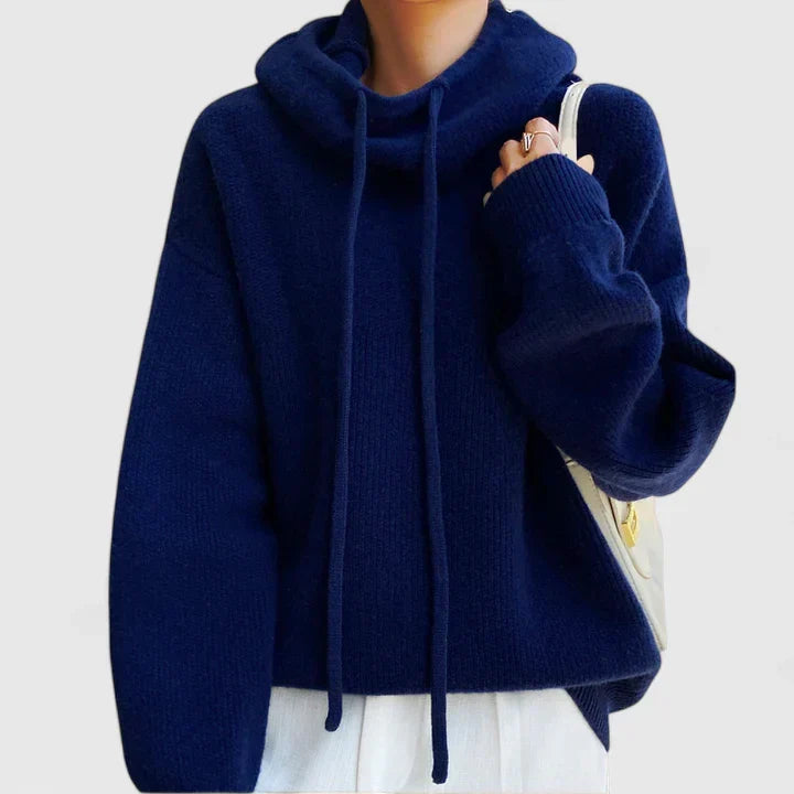 Marie™ | Cozy Knit Hoodie