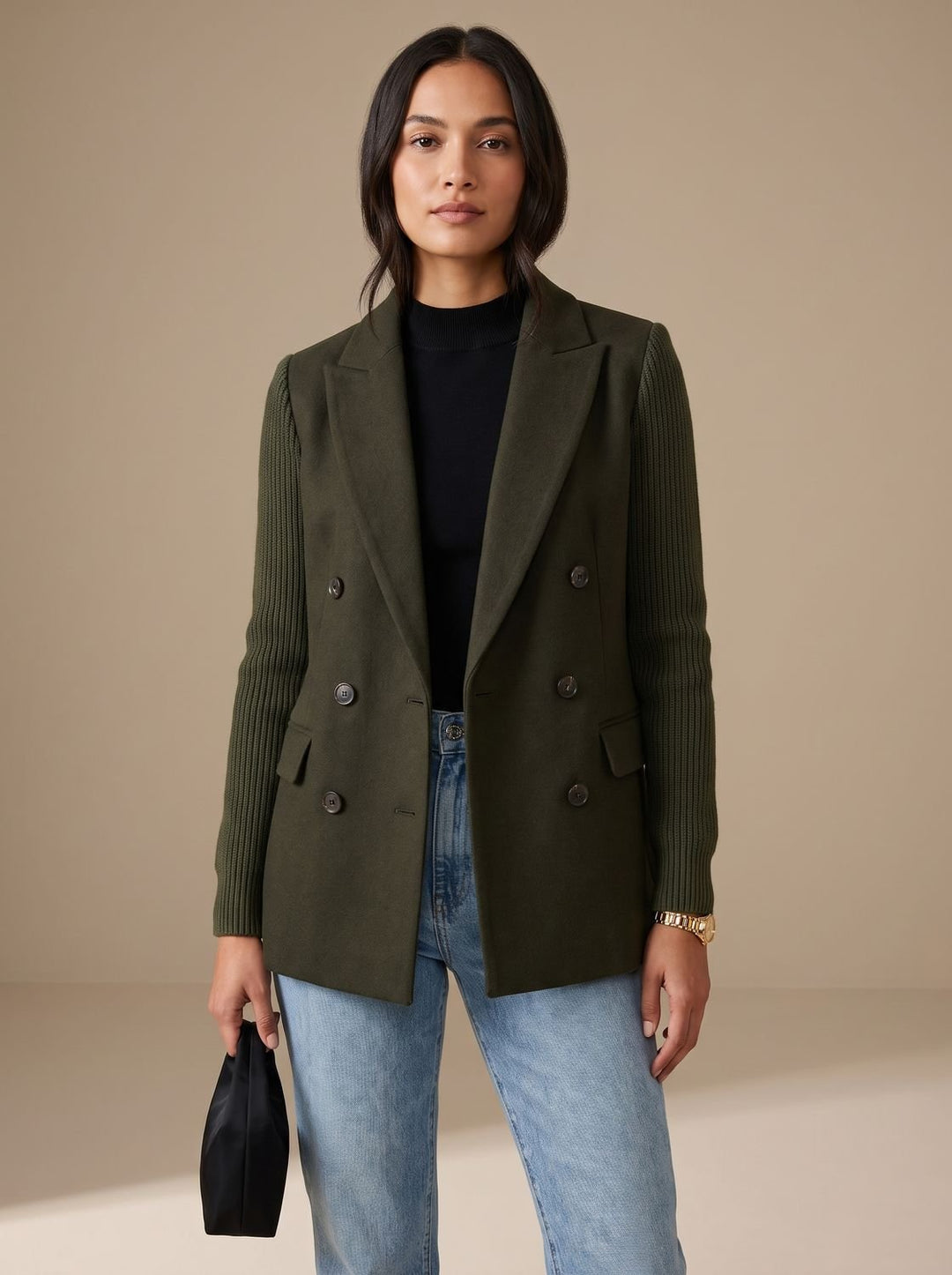 Primrose | Double-Breasted Soft-Sleeve Blazer