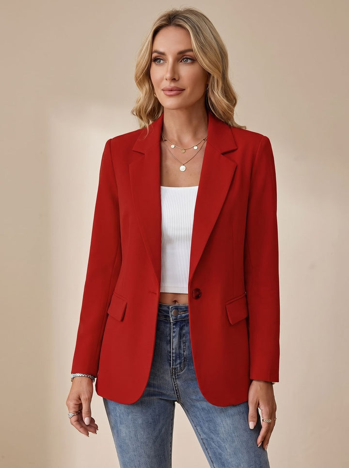 Veronica | Tailored Single-Button Blazer