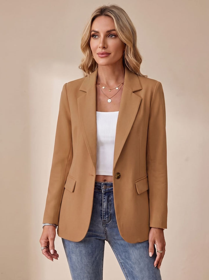 Veronica | Tailored Single-Button Blazer
